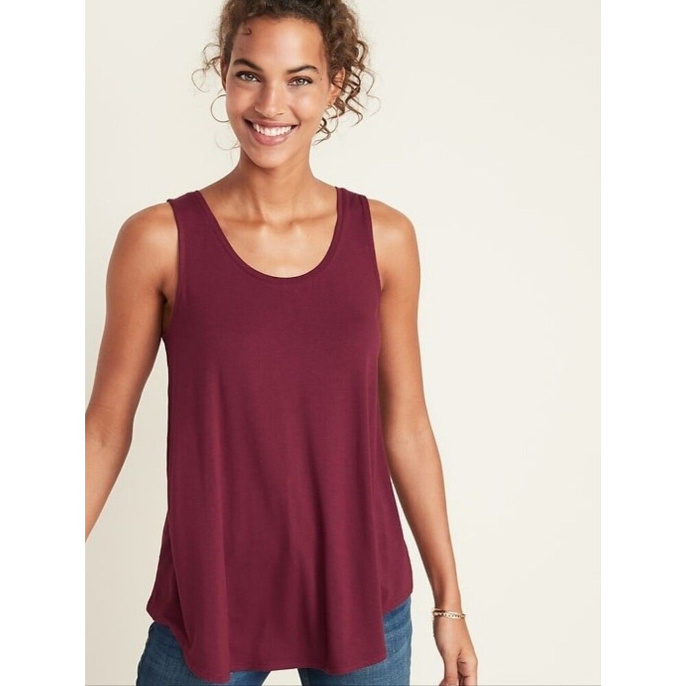 Old Navy Burgundy Tank Top - Size XS Womens
